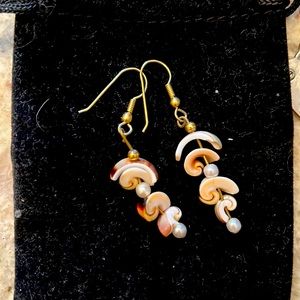 Sea shell earrings